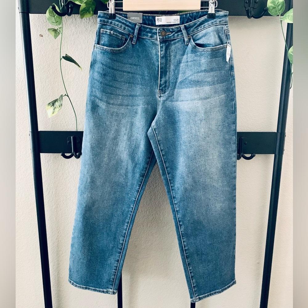 RSQ high waist straight leg jeans